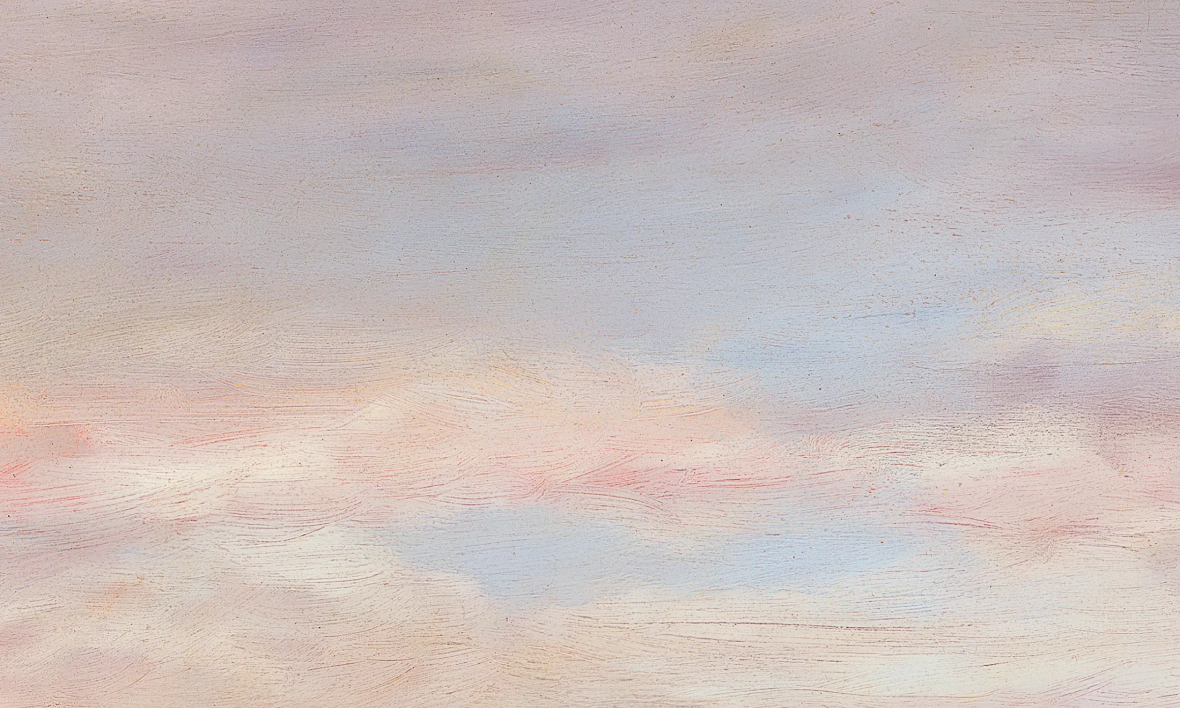 Wzór fototapety Blush Sky – akwarelowe niebo w odcieniach pudrowego różu, beżu i błękitu