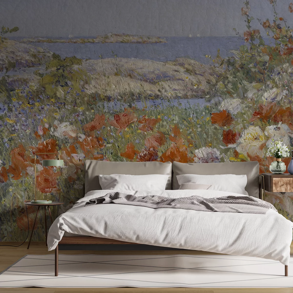 Fototapeta Ogród Thaxtera – Childe Hassam