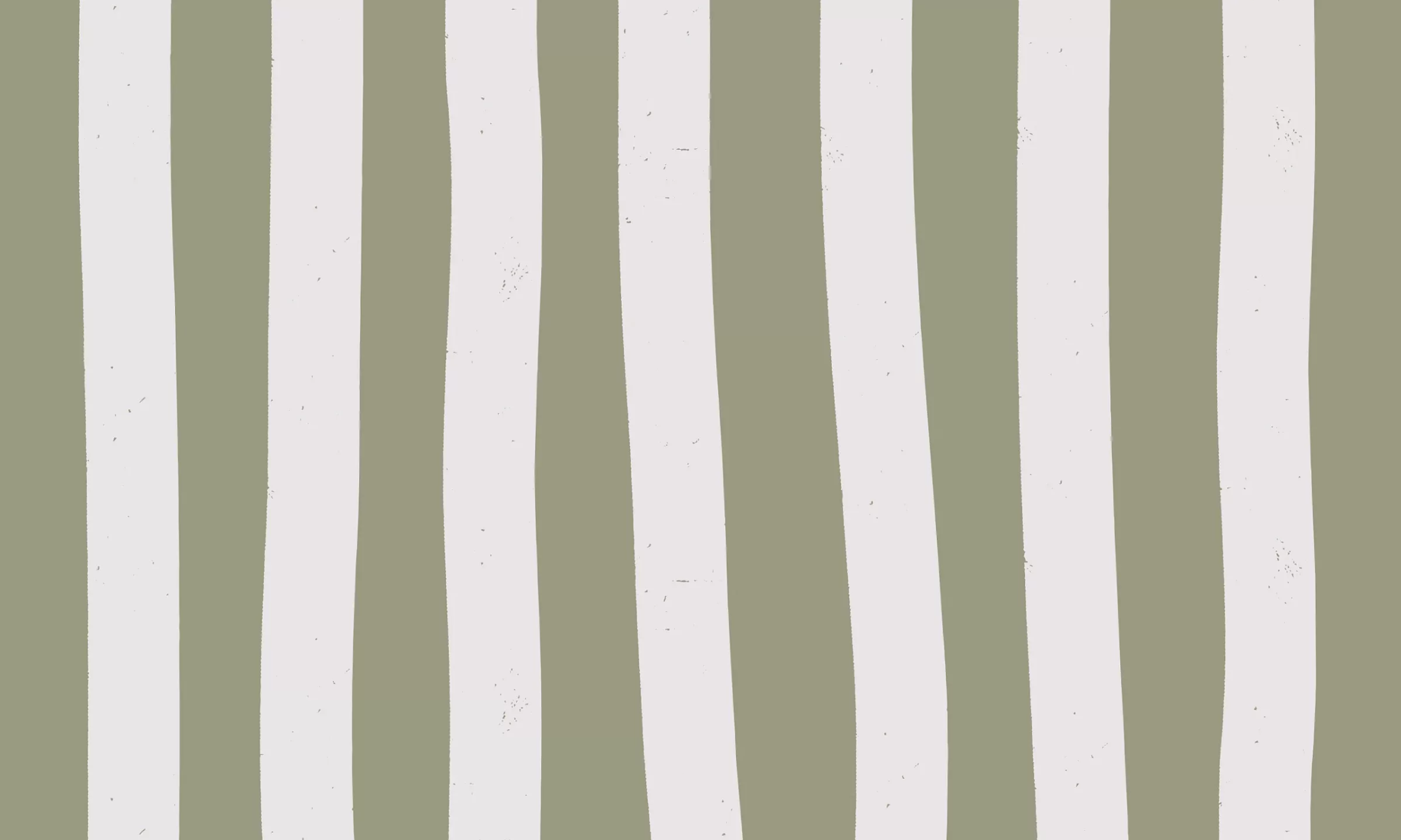 Wzór fototapety Olive Stripes – szerokie pionowe pasy w kolorze oliwki i złamanej bieli