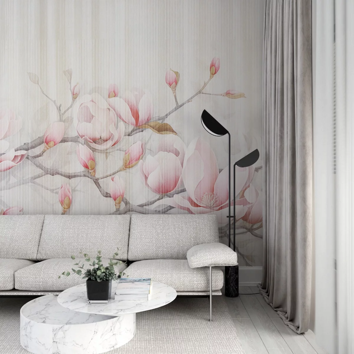 Fototapeta Magnoliowy ogród