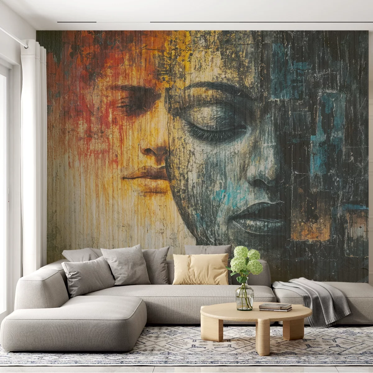 Fototapeta Tajemnicza twarz